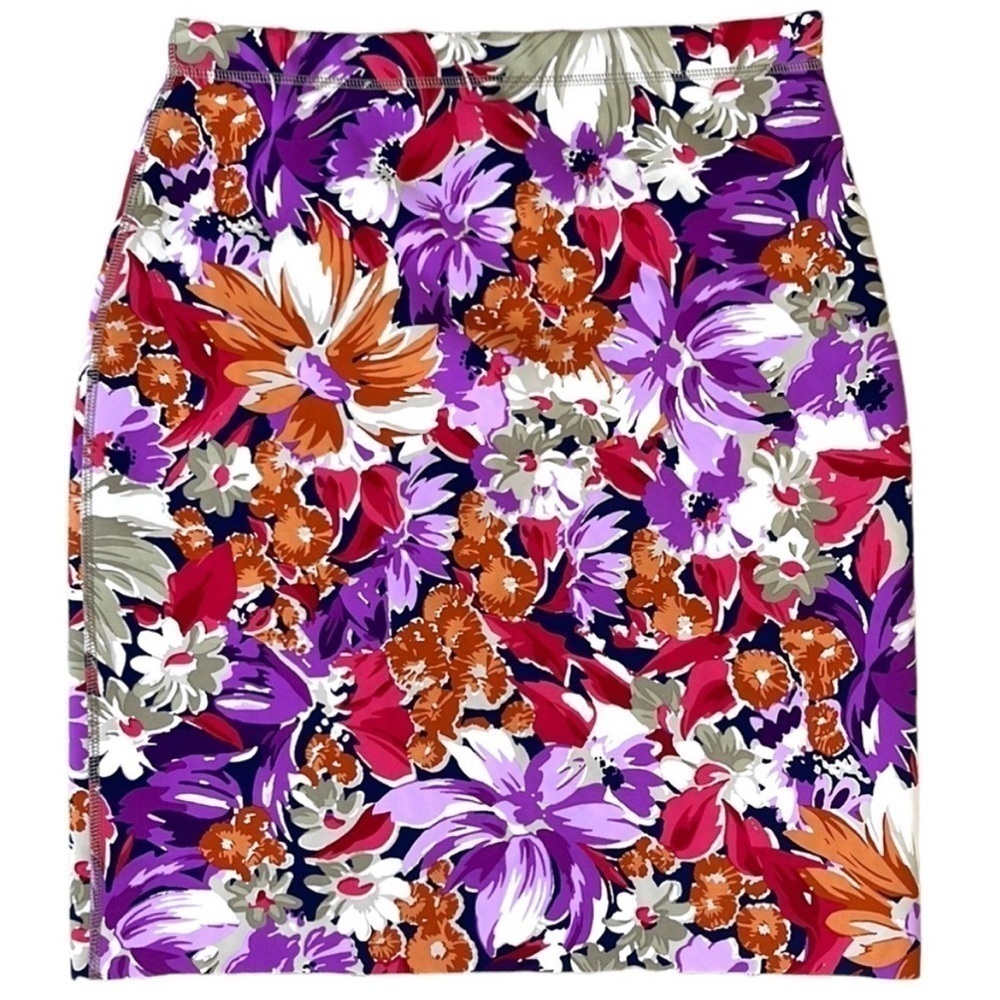 NWOT J. McLaughlin Reversible Pull-On Scuba Style Skirt